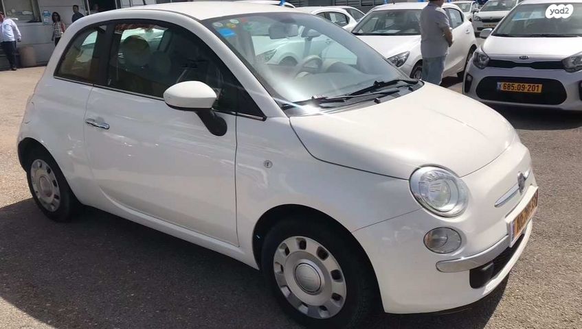 מודעת רכב פיאט 500