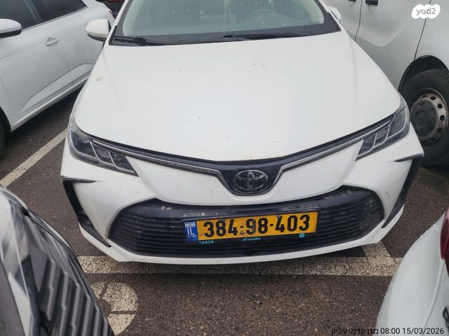 מודעת רכב טויוטה קורולה