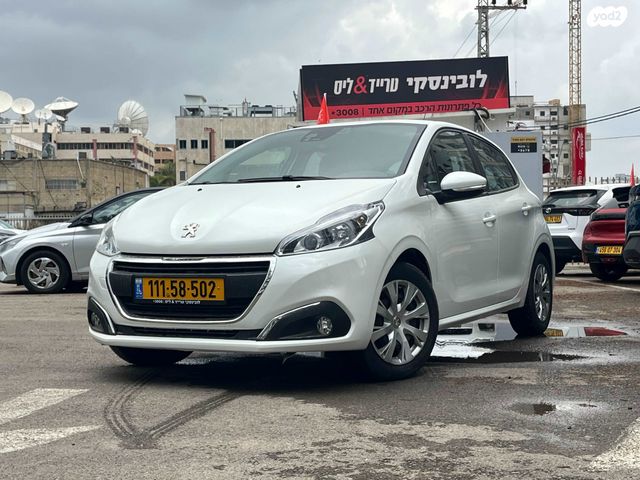 מודעת רכב פיג'ו 208