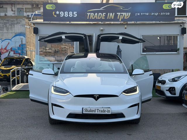 מודעת רכב טסלה מודל X