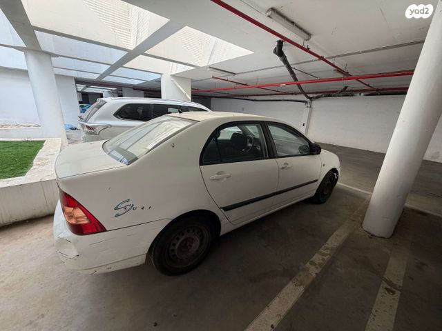 מודעת רכב טויוטה קורולה