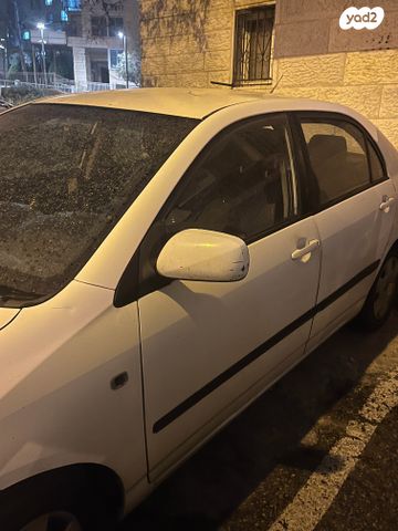 מודעת רכב טויוטה קורולה