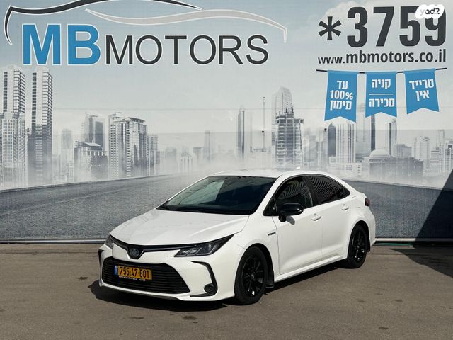 מודעת רכב טויוטה קורולה