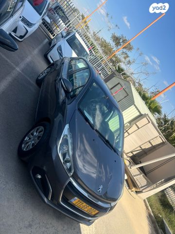 מודעת רכב פיג'ו 208