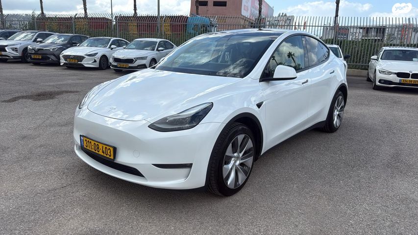 מודעת רכב טסלה מודל Y