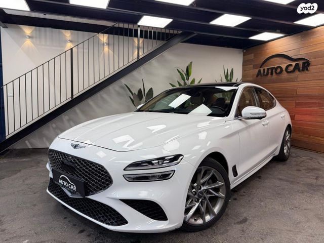 מודעת רכב ג'נסיס G70