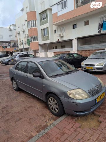 מודעת רכב טויוטה קורולה