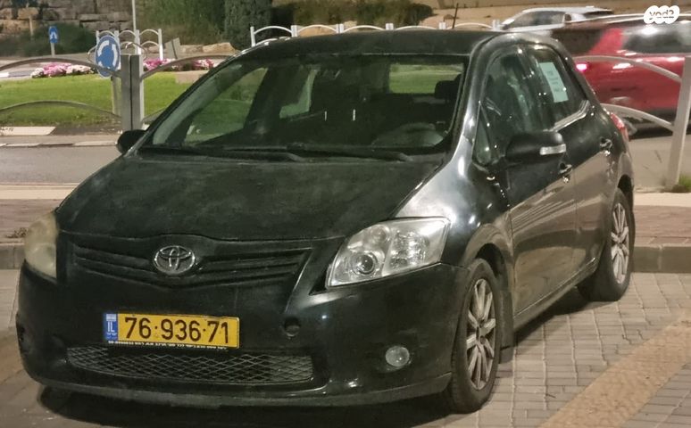 מודעת רכב טויוטה אוריס