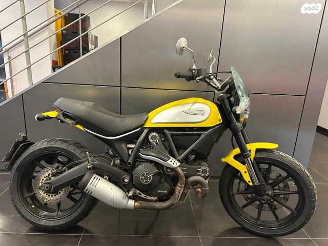 מודעת רכב דוקאטי סקרמבלר אייקון 