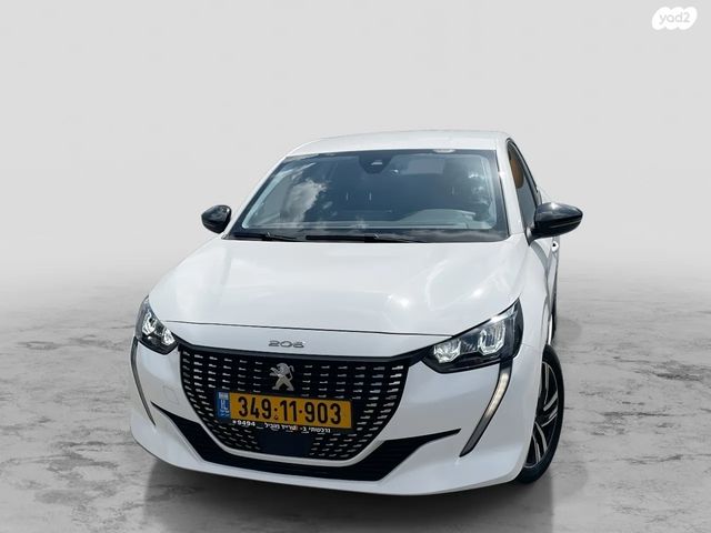 מודעת רכב פיג'ו 208