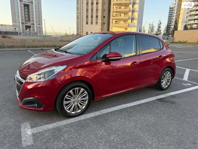 מודעת רכב פיג'ו 208