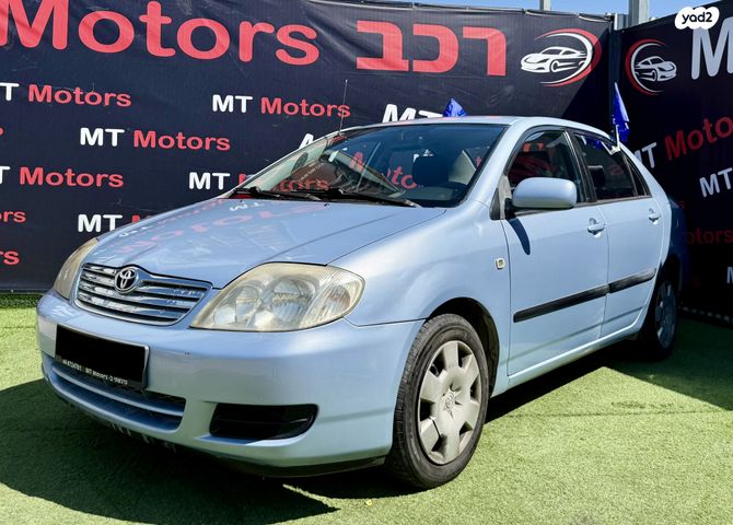 מודעת רכב טויוטה קורולה