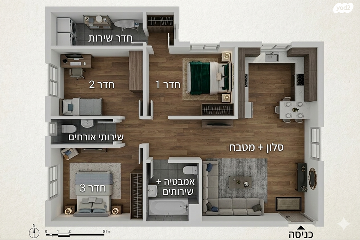 דירה, יסודות, בני ברק