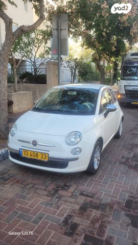 מודעת רכב פיאט 500