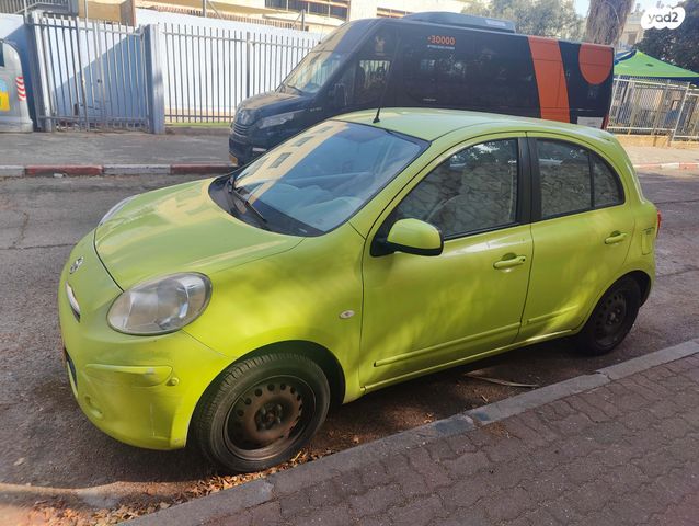 מודעת רכב ניסאן מיקרה