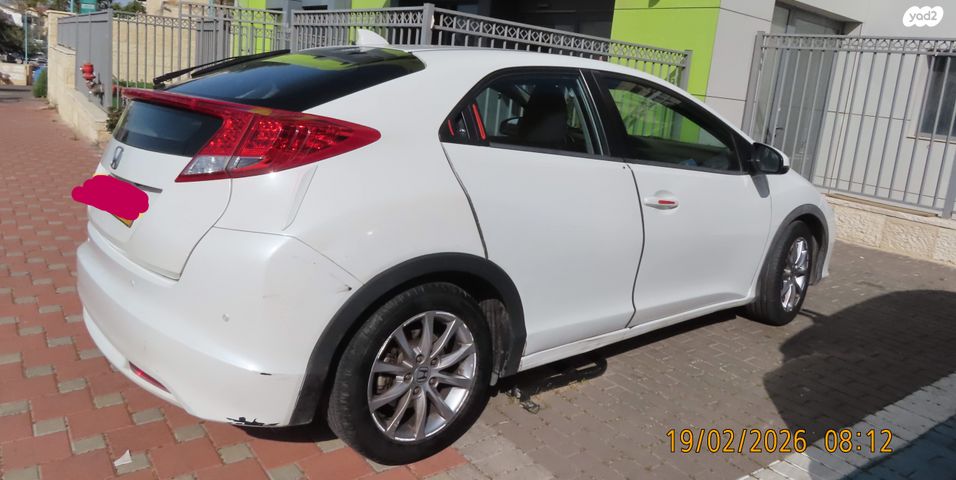 מודעת רכב הונדה סיוויק