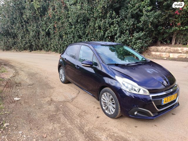 מודעת רכב פיג'ו 208