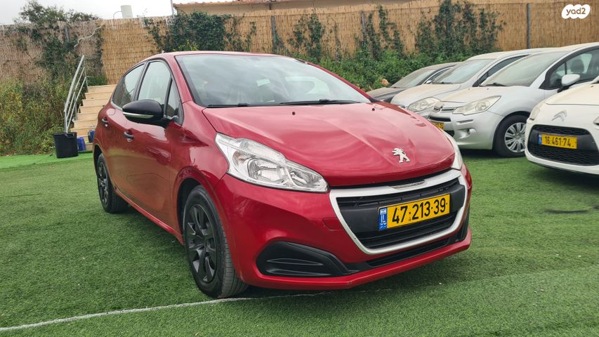 מודעת רכב פיג'ו 208