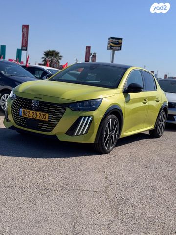 מודעת רכב פיג'ו 208