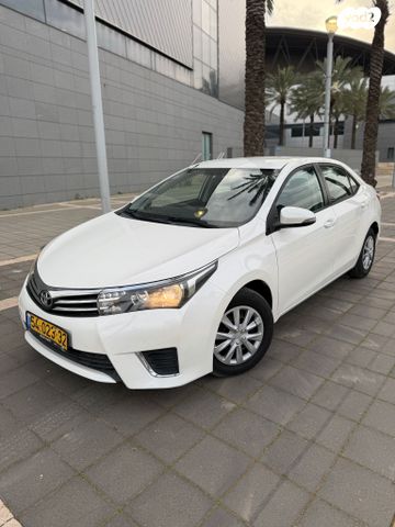 מודעת רכב טויוטה קורולה