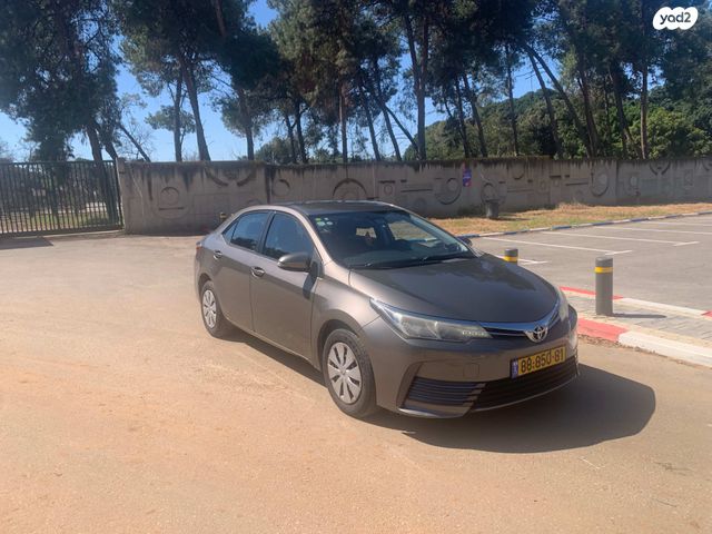 מודעת רכב טויוטה קורולה