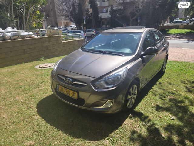 מודעת רכב יונדאי אקסנט i25