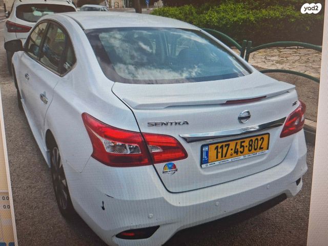 מודעת רכב ניסאן סנטרה