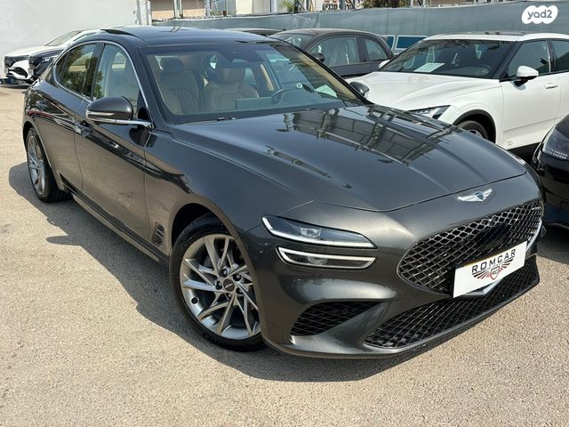 מודעת רכב ג'נסיס G70
