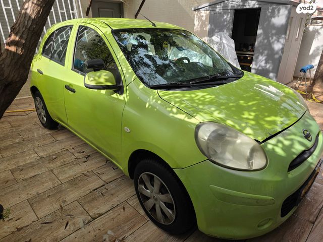 מודעת רכב ניסאן מיקרה