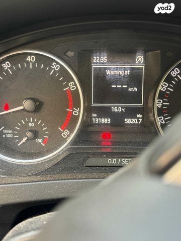 מודעת רכב סקודה ראפיד