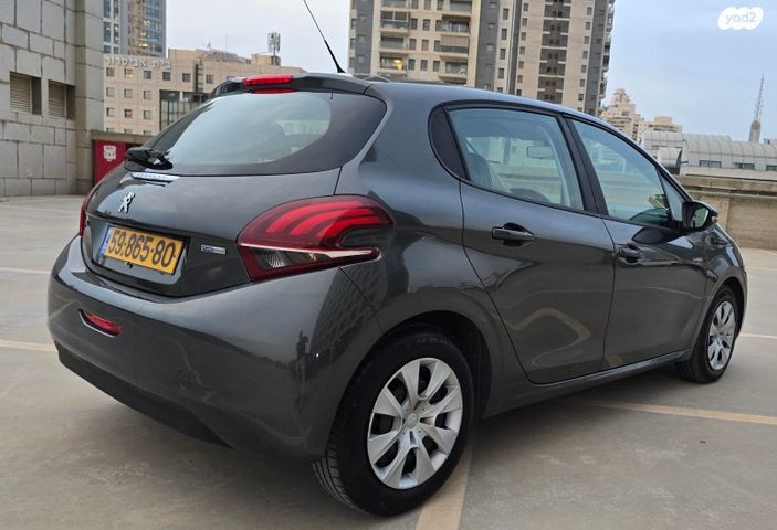 מודעת רכב פיג'ו 208