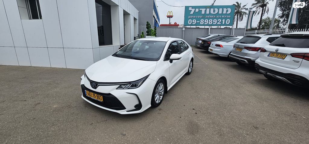 מודעת רכב טויוטה קורולה