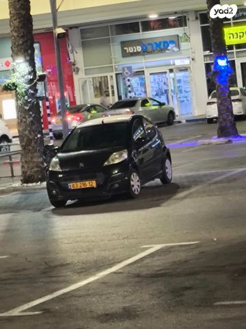 מודעת רכב פיג'ו 107