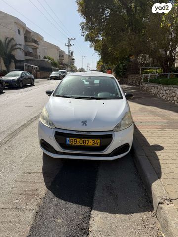 מודעת רכב פיג'ו 208