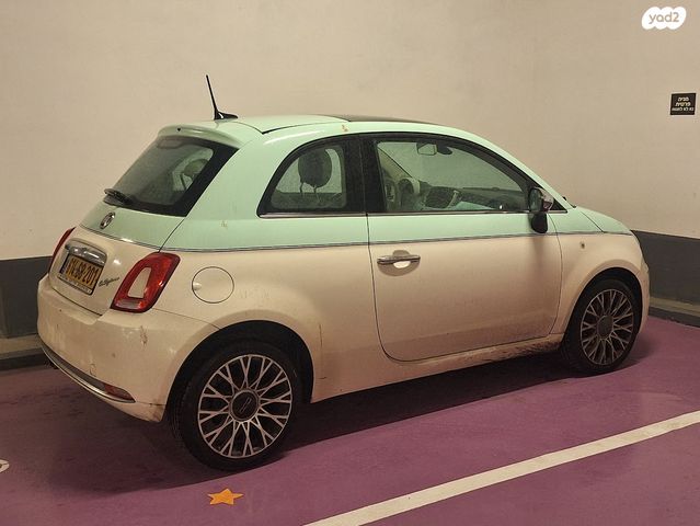 מודעת רכב פיאט 500