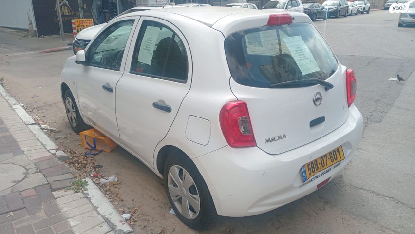 מודעת רכב ניסאן מיקרה