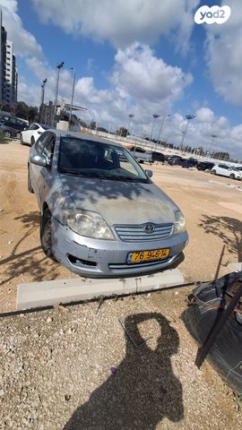 מודעת רכב טויוטה קורולה