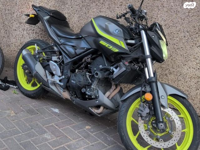 מודעת רכב ימאהה MT-03