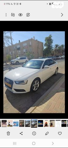 מודעת רכב אאודי A4