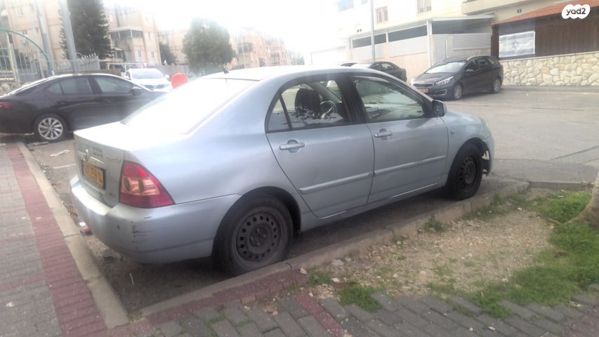 מודעת רכב טויוטה קורולה