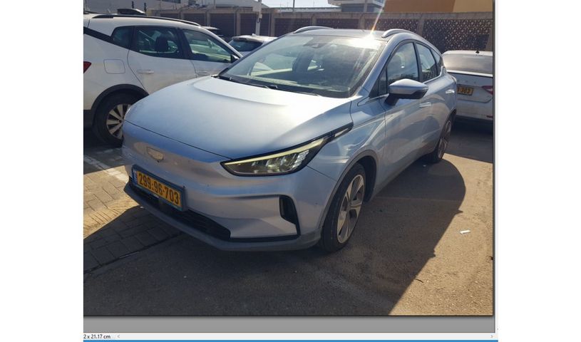 מודעת רכב ג׳ילי Geometry C