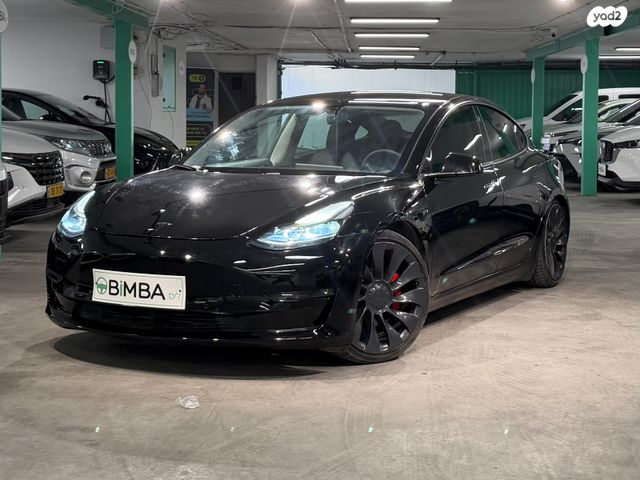 מודעת רכב טסלה מודל 3