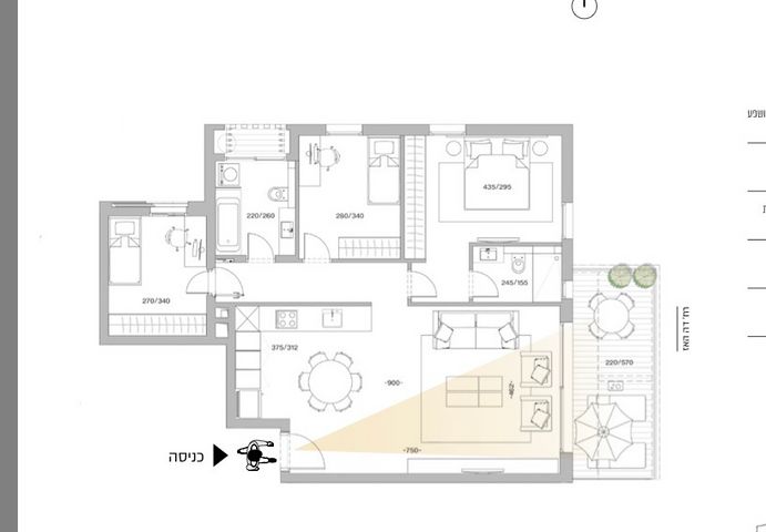 מודעת נכס, פנקס, הצפון החדש - צפון, תל אביב יפו