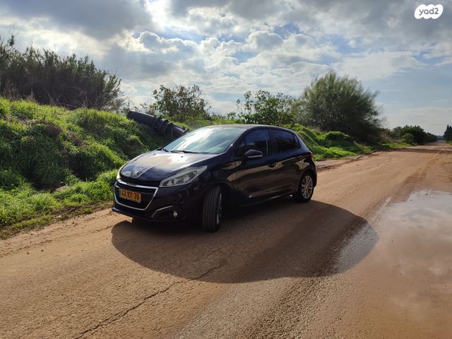 מודעת רכב פיג'ו 208