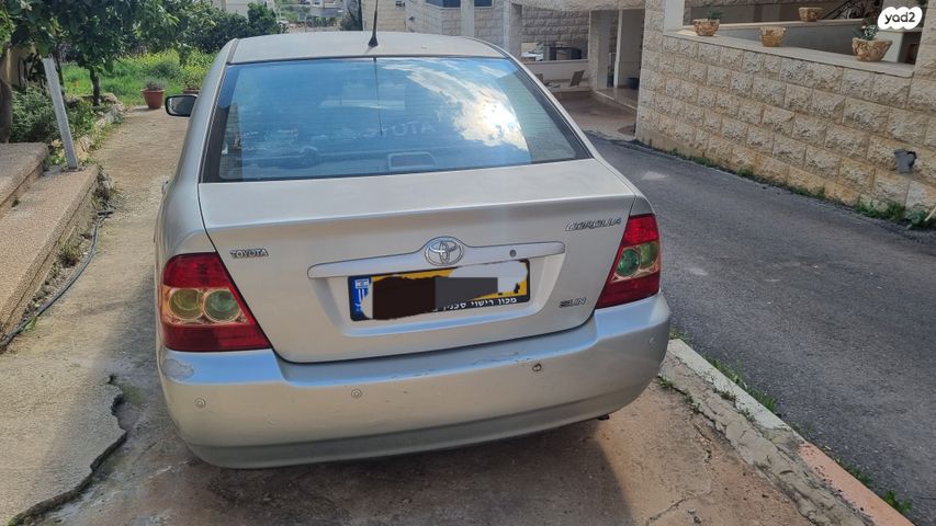 מודעת רכב טויוטה קורולה