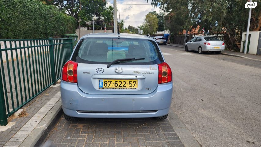 מודעת רכב טויוטה קורולה