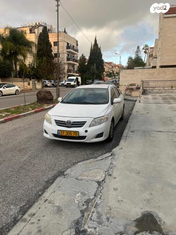מודעת רכב טויוטה קורולה