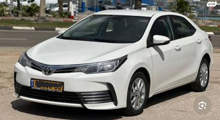 מודעת רכב טויוטה קורולה