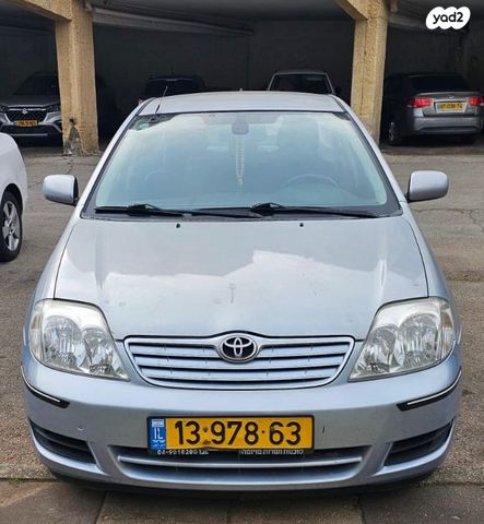 מודעת רכב טויוטה קורולה