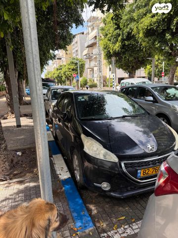מודעת רכב פיג'ו 208